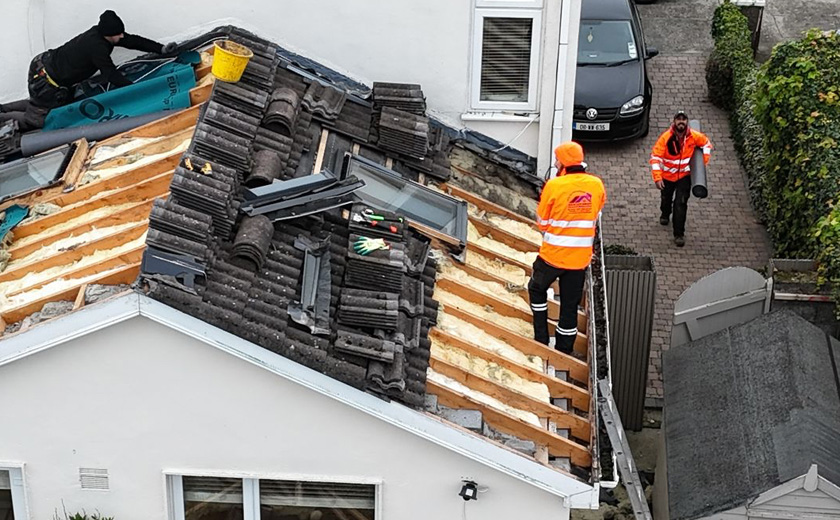 emergency roof repairs dublin