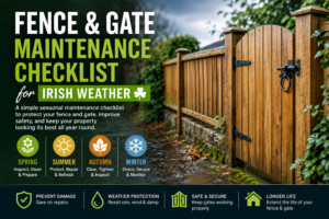 Fence & Gate Maintenance Checklist for Irish Weather 